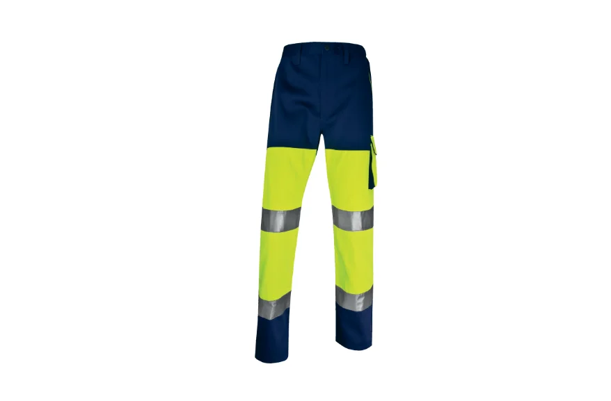 Pantaloni de lucru reflectorizanti in talie, PHAPA2, culoarea galben - Delta Plus