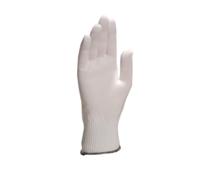 Manusi de protectie mecanica tricot, culoarea alb, ambidextra, PM159, Delta Plus