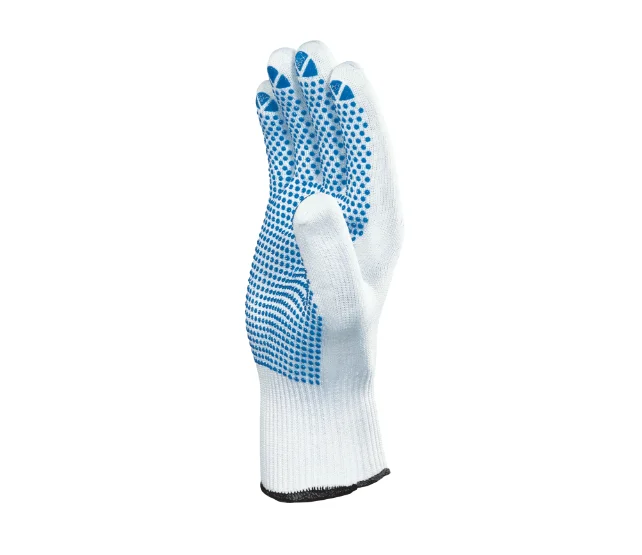 Manusa cu picouri de protectie mecanica, culoarea alb, PM160, Delta Plus