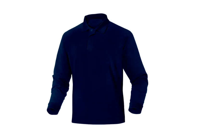 Tricou polo multirisc pentru electricieni, culoarea bleumarin, POLFR2 Delta Plus
