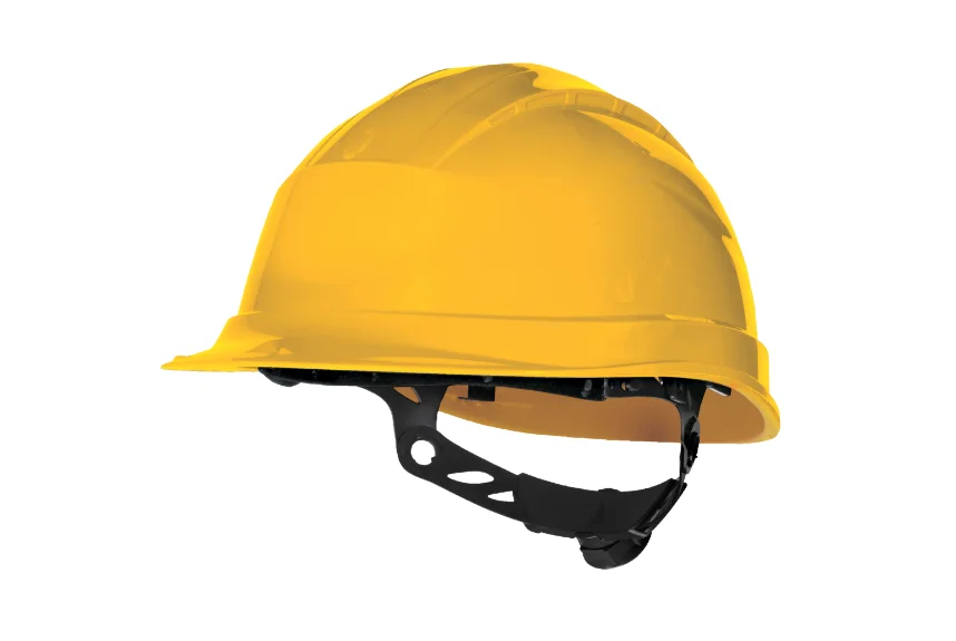 Casca de protectie pentru santier, culoarea verde, QUARTZ UP III, Delta Plus