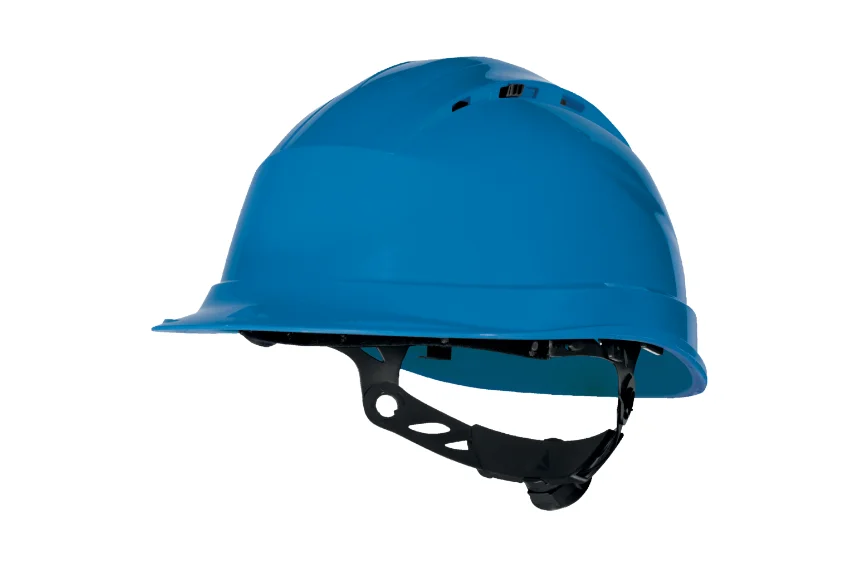 Casca santier de protectie ventilata, culoarea portocaliu, QUARTZ UP IV, Delta Plus