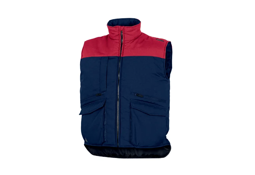 Vesta iarna rezistenta la vant, culoarea bleumarin, cu 9 buzunare, SIERRA2, Delta Plus