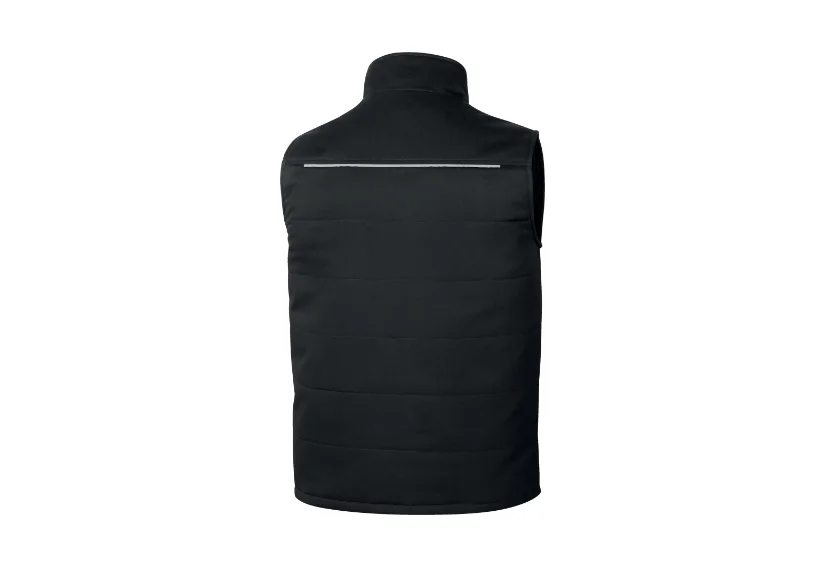 Vesta cu 9 buzunare, culoarea gri, rezistenta la vant, STOCKTON3, Delta Plus