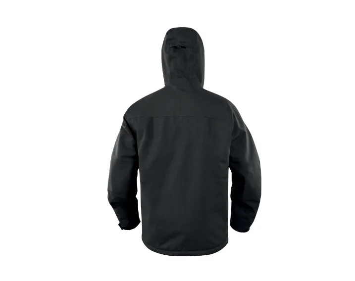 Jachete neagra cu gluga impermeabila, culoarea negru, TATRY2, Delta Plus