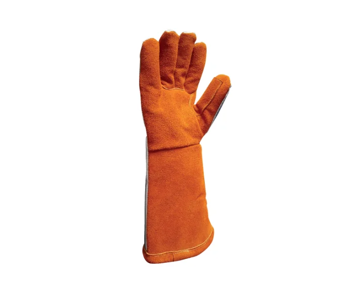 Manusi de protectie termica aluminizate, TERK400, culoarea portocaliu - Delta Plus