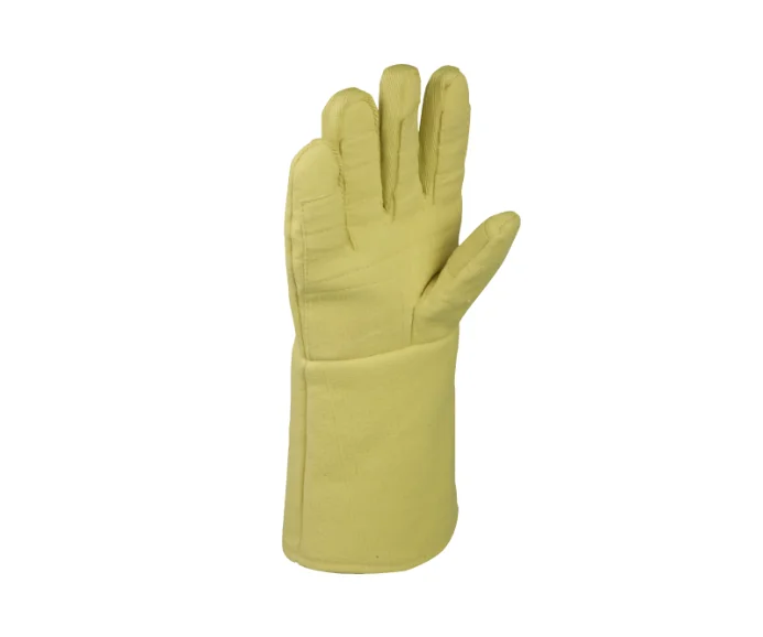 Manusa termica ranforsata (500°C timp de 15 secunde), culoarea galben, TERK500 XTREM HEAT, Delta Plus