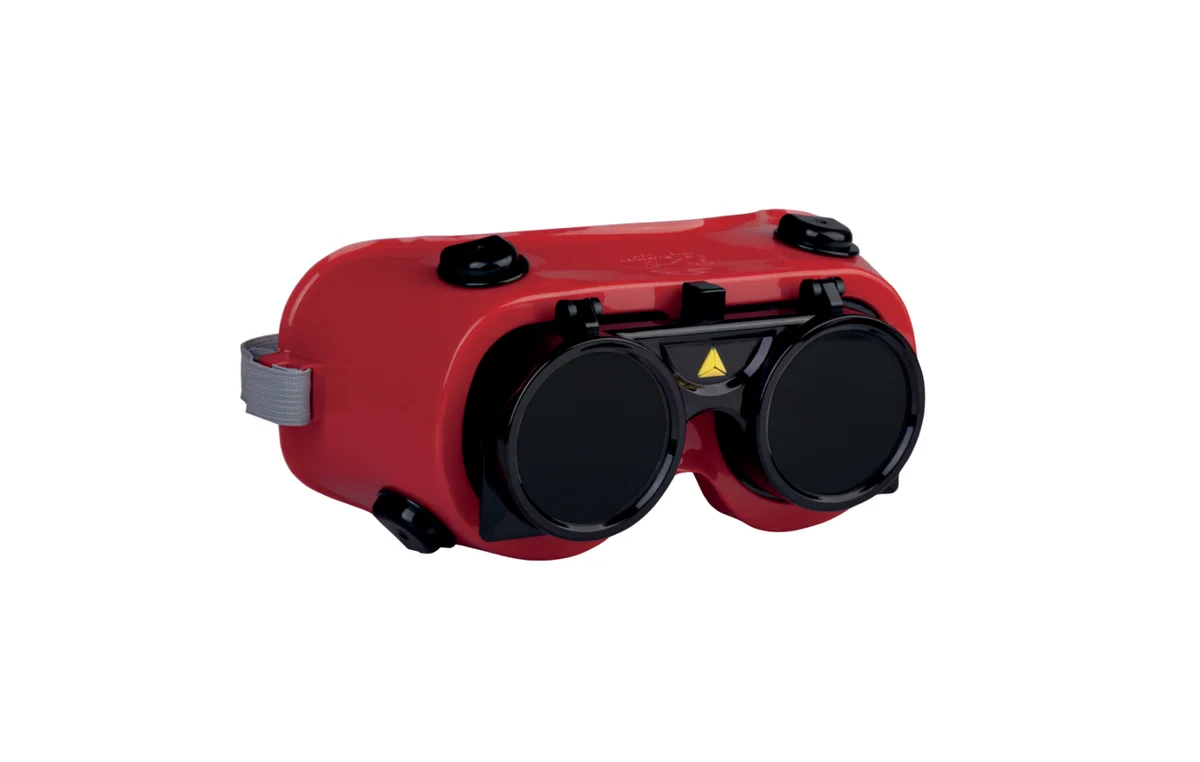 Ochelari de sudura cu lentile rabatabile, TOBA 3 T5, culoarea negru - Delta Plus