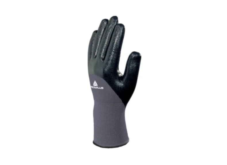 Mănuși cu rezistență la abraziune, culoarea negru, de protecție mecanică, pentru medii apoase