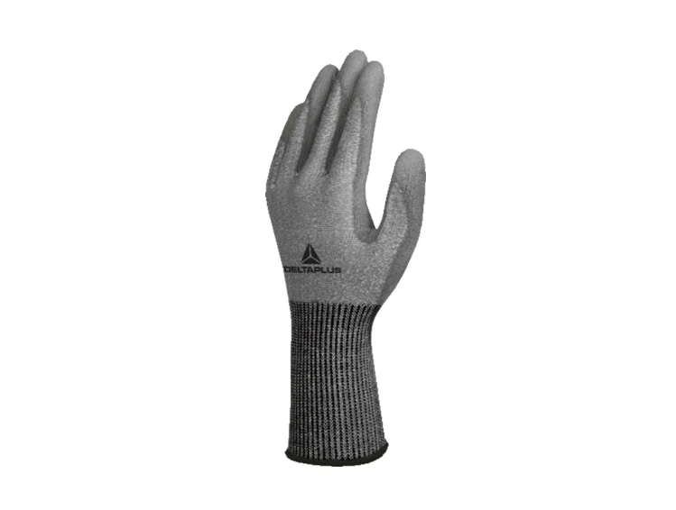 Manusi antitaiere nivel B, culoarea gri, cu manșetă lungă, VENICUTB02