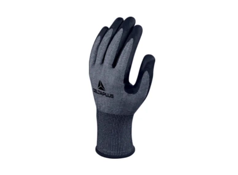 Manusi antitaiere pentru lucrari grele în medii uleioase sau apoase, culoarea gri, VECUTF02