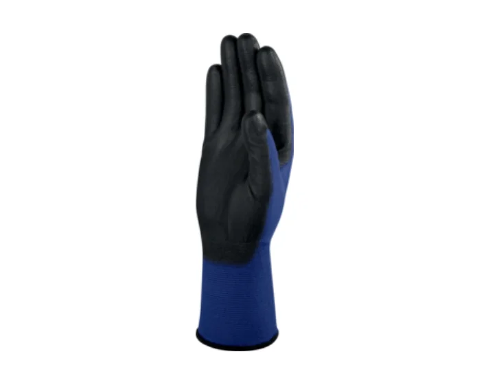 Manusi protectie mecanica de precizie, culoarea albastru, ideale in medii uscate, VV704 Delta Plus