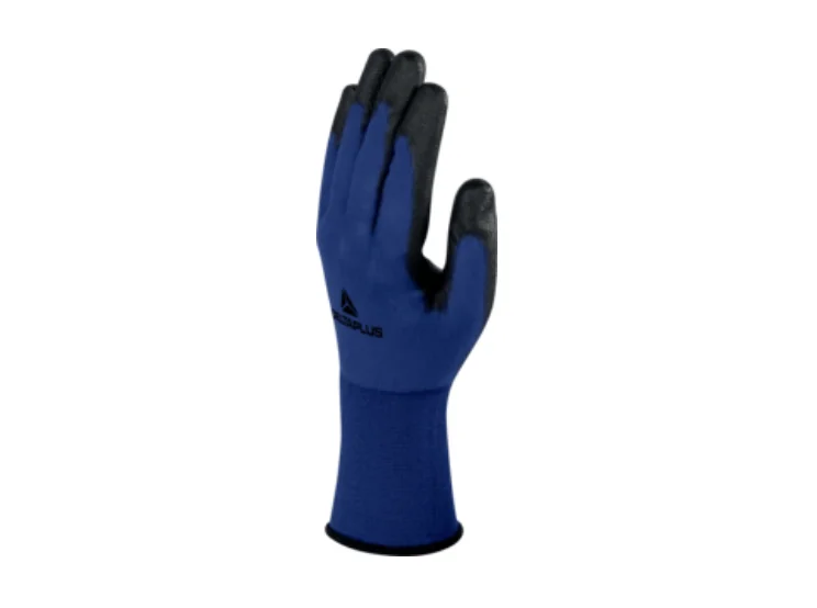 Manusi protectie mecanica de precizie, culoarea albastru, ideale in medii uscate, VV704 Delta Plus