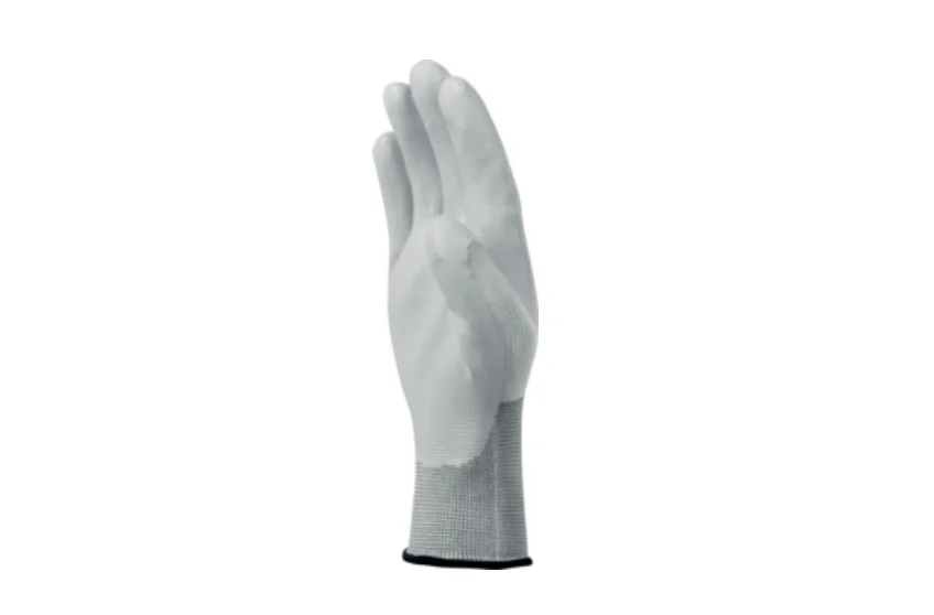 Mănuși pentru medii uleioase și grase, culoarea alb, de protecție, VV712BC Delta Plus