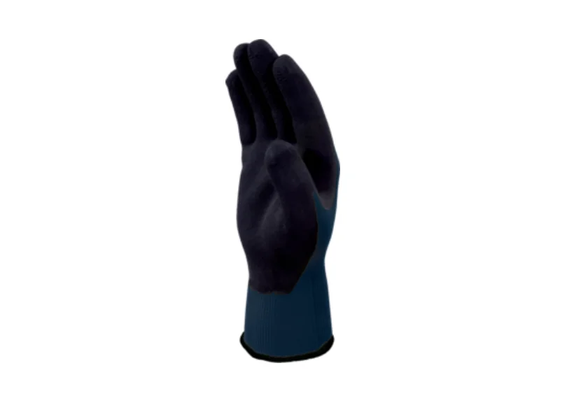 Manusi de protectie mecanica cu respirabilitate sporită, culoarea albastru, VV733GREEN