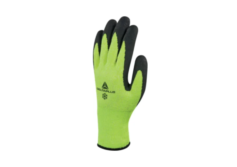 Manusi protectie la taiere de iarna, culoarea galben, APOLLON WINTER CUT, Delta Plus