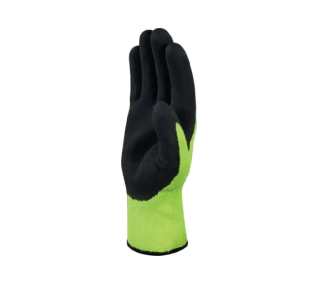 Manusi protectie la taiere de iarna, culoarea galben, APOLLON WINTER CUT, Delta Plus