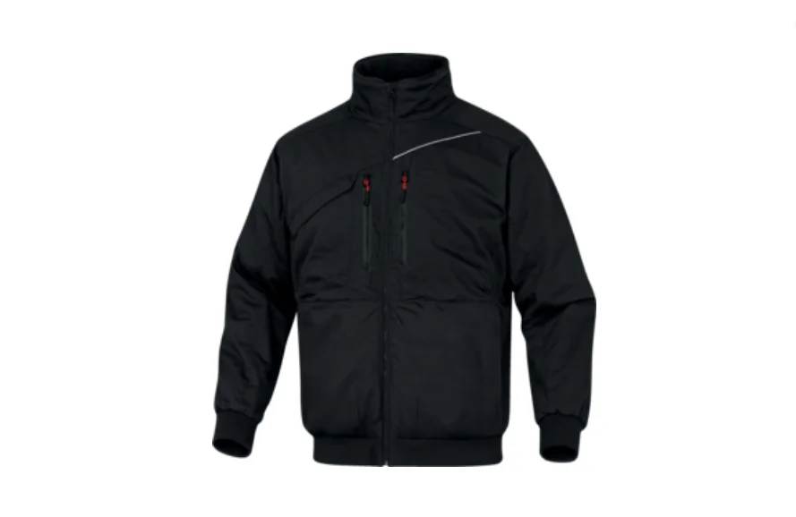 Jacheta căptușită cu polar, culoarea negru, rezistentă, YEMAN Delta Plus